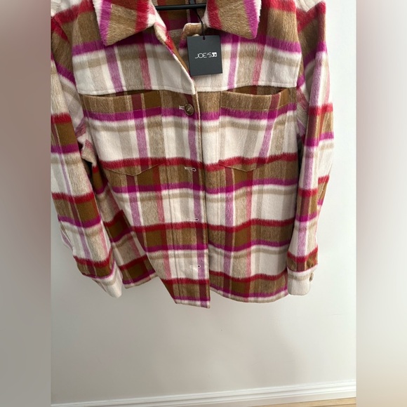 NWT- Joe’s JEANS- Firnanda Plaid Shirt Jacket - Picture 2 of 11